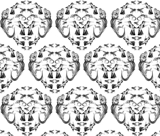 Damask Pattern, available as a print for soft furnishings, lampshades & walls